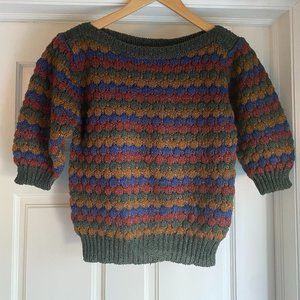 Vintage knit top